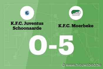 KFC Moerbeke overklast Juventus Schoonaarde