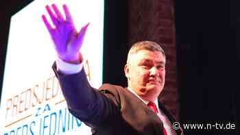 "Pro-russische Marionette": Kroatiens Präsident Milanovic steuert auf zweite Amtszeit zu