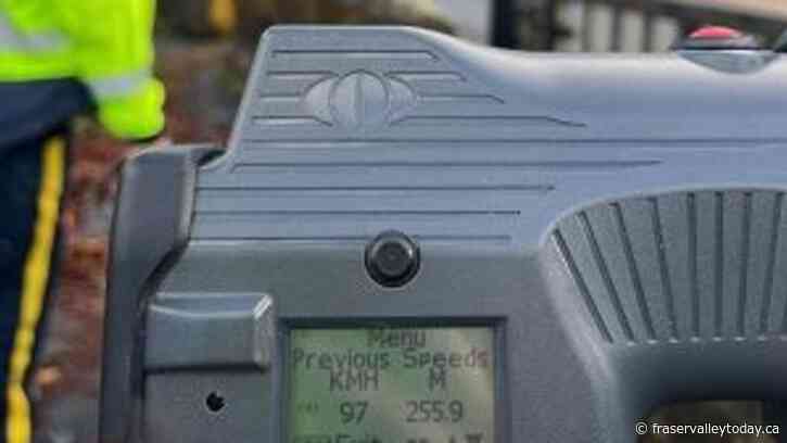 Road safety campaign leads to 120 speeding tickets issued in Langley