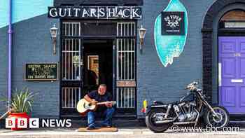 'I'd be dead if I hadn't opened my dad-and-son guitar shop'