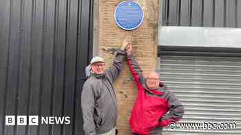 Blue plaque marks Sheffield FC's first away game