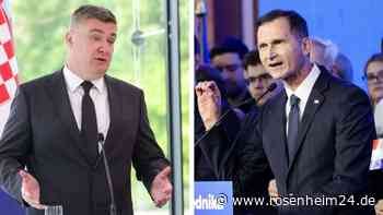 Präsidentenwahl in Kroatien: Erdrutschsieg für „Kroatien-Trump“ Milanovic