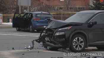 Elderly woman pronounced deceased following two-vehicle collision in Vaughan