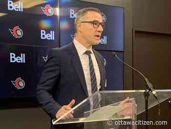 At the midpoint: Senators GM Steve Staios is confident this group can continue push for playoff spot