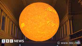Sculpture allows people to get close to the Sun