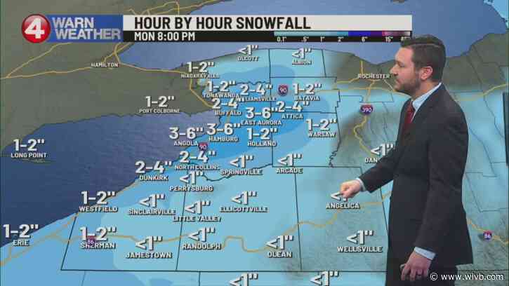 Lake-effect snow returning this week