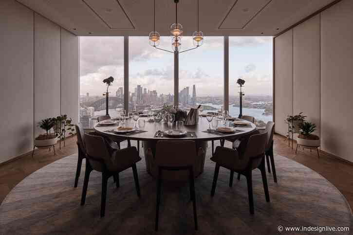 Harbour views and high-end timber touches in this executive office fit-out