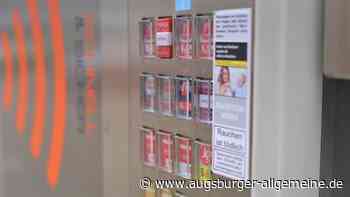 Kein Geld mehr für Drogen: Männer brechen Zigarettenautomaten mit Flex auf