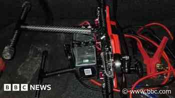 Two arrests after drone sighting over prison