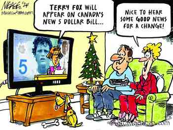 Today's letters: Yes, Terry Fox deserves to be on Canada's currency