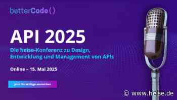 heise-Angebot: Mitmachen auf der API-Konferenz von heise – Jetzt noch Proposals einreichen
