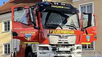 Die Feuerwehr Fahlheim kann jetzt auch gezielt Akkubrände  bekämpfen