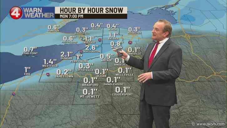 Lake-effect snow returns this week