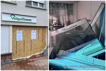 Man (39) ramt ’s nachts onder invloed vastgoedkantoor en laat ravage achter: “Dronken was hij zeker niet”