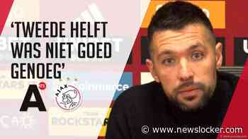 Farioli  houdt een 'bittere nasmaak' over aan de tweede helft