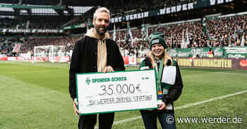 Infront-Weihnachtsgruß: 35.000 Euro für die SV Werder Bremen Stiftung