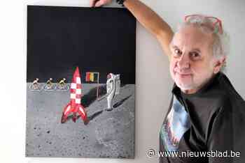 Paul van Bommel exposeert zijn ‘wielerkunst’ in Klein-Willebroek