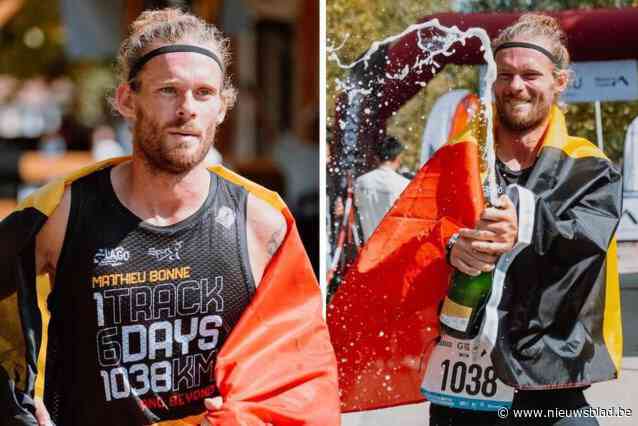 Ultrasporter Matthieu Bonne (30) wil wereldrecord verpulveren dat al 30 jaar standhoudt: “Minstens 474 kilometer lopen in 48 uur”