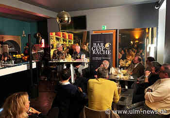 Die Lacher waren beiderseits: ulmsounds-Bargespräch mit  Ralf Grimminger und Moderator Rene "Voodoo" Wendland