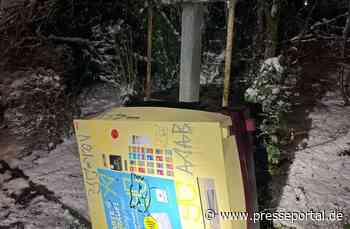 POL-AC: Zigarettenautomaten beschädigt