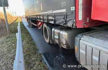 POL-PDLD: Tief stehende Sonne führt zu Unfall