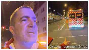 Retter ins Gesicht geschlagen – Video über Vorfall macht fassungslos: „Völlig sprachlos!“