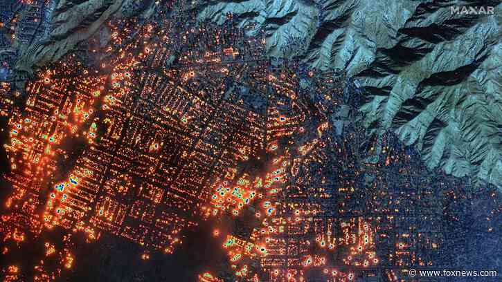 Maps show extent of wildfire devastation, homes destroyed