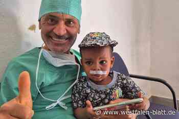 Dr. Moussa aus Höxter operiert Kinder in Nahost, Somaliland und Mauretanien