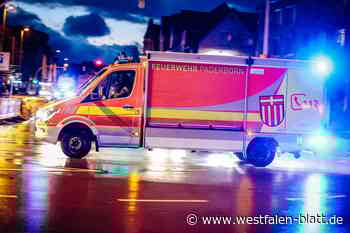 Illegaler Böller: Paderborner bei Explosion schwer verletzt