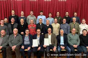 Schützen in Dössel wählen Vorsitzenden und Oberst neu
