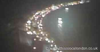 ‘AVOID’ area warning as M1 closed causing long delays due to ‘police incident’