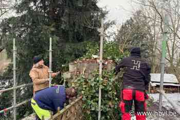 Tweede sfinx aan kasteelpoort van Heers mysterieus verdwenen: “Kans is klein dat hij nog opduikt”