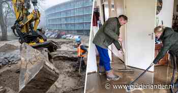 Na grote wateroverlast in Nijmegen: Wolfskuilseweg op zijn vroegst woensdag open, ook liften nog kapot