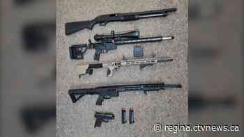 Two charged after alleged smuggling of illegal guns into Canada south of Val Marie, Sask.