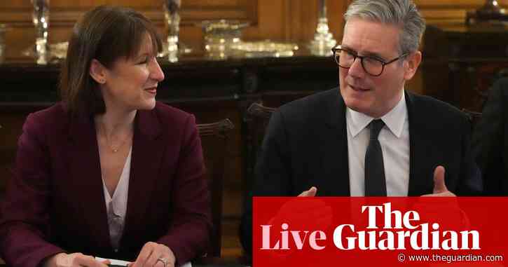 No 10 says Starmer does expect Reeves to stay as chancellor until general election – as it happened