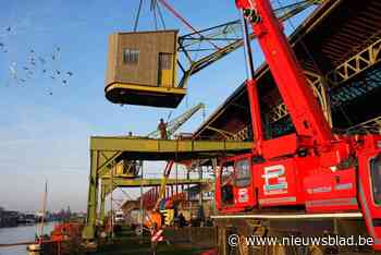 Kranen aan de Muide worden afgebroken … en verhuizen