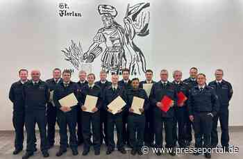 FW-MK: Jahresdienstbesprechung der Löschgruppe Stadtmitte