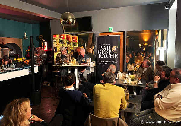 Die Lacher waren beiderseits: ulmsounds-Bargespräch mit Ralf Grimminger und Moderator René "Voodoo" Wendland