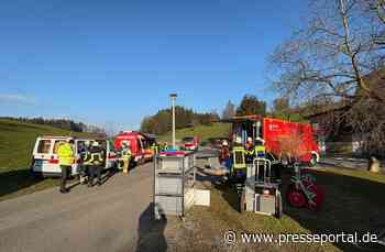KFV Bodenseekreis: Großeinsatz bei Wohnhausbrand