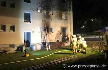 FW-BOT: Feuer in einem Hinterhof