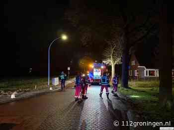 Brandweer rukt uit voor een schoorsteenbrand Hoofdweg Westerlee