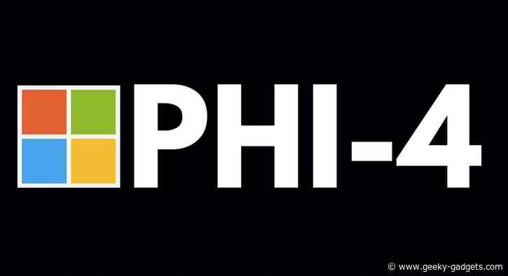 New Microsoft PHI-4 a Compact Powerhouse Open Source AI Model