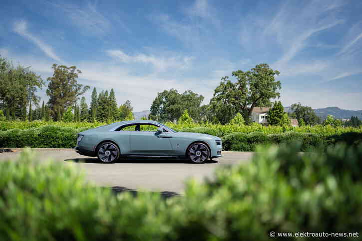 Jeder dritte Rolls-Royce 2024 war ein Elektroauto