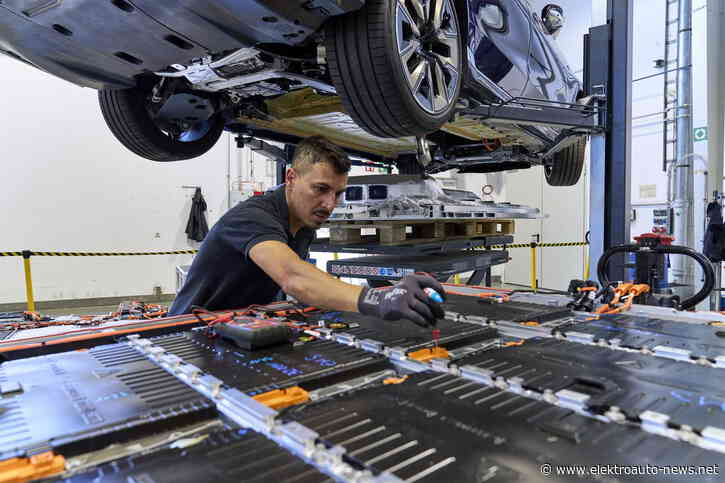 BMW treibt Kreislaufwirtschaft für E-Auto-Batterien voran