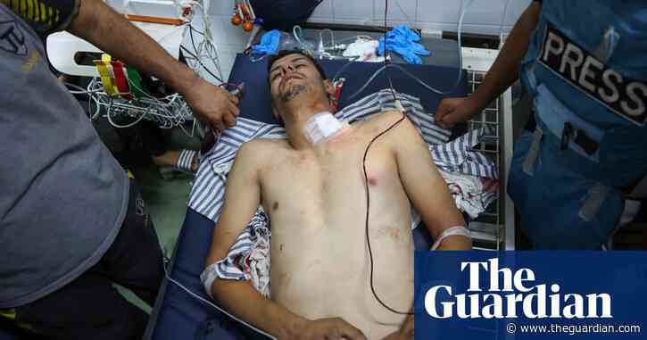 ‘Fadi is fighting for his life’: Israel blocks evacuation of cameraman shot in Gaza