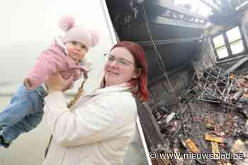 Kimberly (24) was hoogzwanger toen bliksem insloeg op dak van haar slaapkamer: “Het plafond viel op mijn buik”