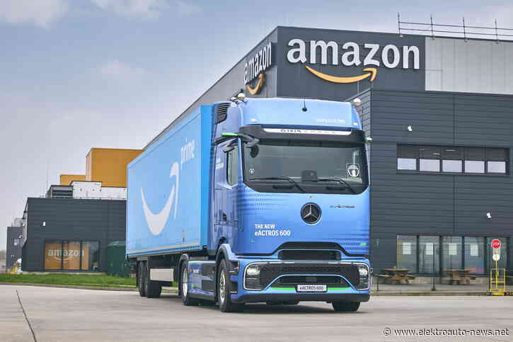 Amazon bestellt mehr als 200 Elektro-Lkw bei Mercedes-Benz