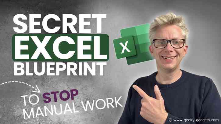Say Goodbye to Manual Excel Tasks Forever : Ultimate Workflow Blueprint