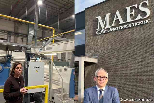 Maes Mattress Ticking ontwikkelt zelf brandvertragende coating uit biomassa