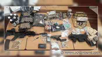 Suspected drug trafficker found with cache of narcotics, guns in Oakland Park: BSO